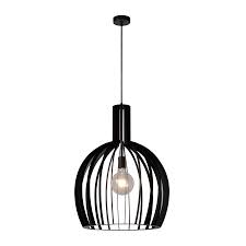aan of uit de mikaela hanglamp van lucide is altijd mooi om naar te kijken de open kap is gemaakt van stra hanglamp plafondverlichting industriele hanglampen