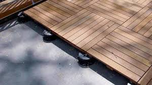 Drainage tiles work great for decks and patios, as well as around pools, outdoor showers, and anywhere that moisture might cause some challenges. Deck Pedestals Deck Supports Bison Mrp Patios Decks Rooftops Decksdirect