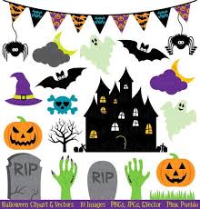 Halloween Clipart Clip Art Great For Halloween Decor Or Etsy Halloween Clipart Halloween Clips Halloween Decorations