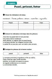 • nous lisions tous les jours durant une heure. Passe Present Futur Ce1 Ce2 Fee Des Ecoles Exercice Francais Ce1 Ce1 Exercice Francais Ce2
