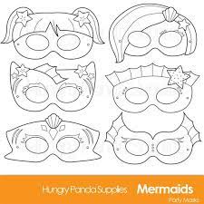 Do you like mermaids ? Pin On Masken Und Brillen Und Kronen Basteln