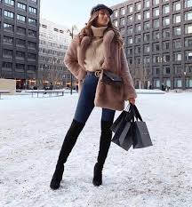 Do You Want To Become A Street Style Fashionista 24 Ideas On How To Wear A Lamb Fur Coat Style Winter Outfits Women Paris Outfits Casual Winter Outfits