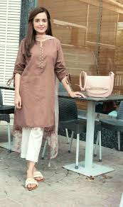 Cute Simple Pakistani Fashion Casual Casual Wear Dress Pakistani Dresses Casual