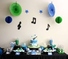 Birthday Party Ideas For 17 Year Old Boy Rock Star Guitar Birthday Party Ideas Photo 1 Of 17 Guitar Party Music Birthday Party Boy Birthday Party Themes