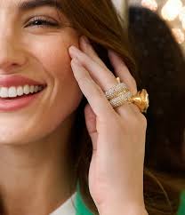 Gemma Layne Opal Crystal Stone Edge Oval Drop Earrings