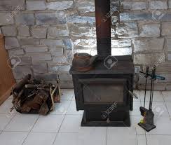 My real estate agent and mortgage person both said this maybe an issue for fha. Black And Rusting Wood Burner That Heats A Basement Well Stock Photo Picture And Royalty Free Image Image 19562531