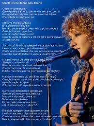 Quello Che Le Donne Non Dicono Testo E Video Di Fiorella Mannoia Caffebook Canzoni Testi Delle Canzoni Citazioni Musicali
