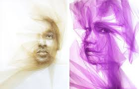 Benjamin Shine transforme le Tulle en “Aquarelle”