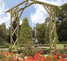 Even rather inexperienced craftsmen can dare to build a rose arch. How To Make A Wooden Garden Arch Letsfixit