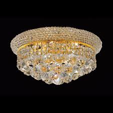 Comes with floating crystal balls to arrange as you like. Elegant 1800f14g Rc Primo Gold Crystal 14 6 Light Flush Mount Indoor Ceiling Lighting Ele V1800f14g Rc