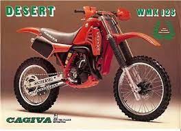 1984 Cagiva Wmx 125 Desert Original Sales Brochure Ebay In 2021 Cagiva Vintage Motocross Old Motorcycles