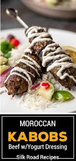 Meanwhile, stir remaining reserved dressing into yogurt for dipping sauce. Kefta Ground Beef Kabobs Video Silk Road Recipes