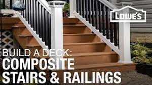 An instructional video demonstrating how to install metal handrail on concrete steps using an ez rail system from zottolafab.com. How To Build A Deck Composite Stairs Railings 4 Of 5 Youtube