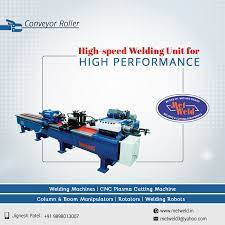 Conveyor Roller By Kaiyuan Is Supplied Exclusively By Metweld Which Is Empowered With High Speed Welding Unit Ensuring Better Performance And Consistency In Qua