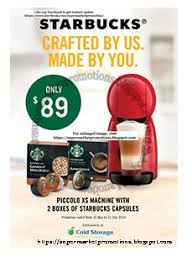 Krups dolce gusto coffee machine piccolos kings. Nestle Starbucks Nescafe Dolce Gusto Machine Bundle 15 November 31 December 2019 Supermarket Promotions