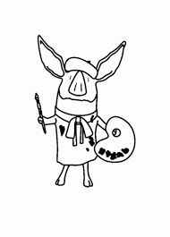 Maybe you would like to learn more about one of these? Olivia The Pig Coloring Page Coloring Home