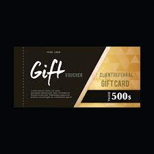 Start a gift voucher design customized easily with the online web app for graphic design. Gift Voucher Design Vector Image 1996222 Stockunlimited
