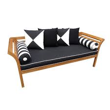 Compare & buy top rated mattress online. Mimosa Curved Timber Day Bed With Cushion I N 3191382 Bunnings Warehouse Bed Hardware Furniture Matching Bedding And Curtains