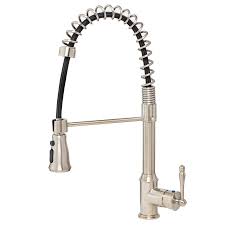 single handle pre rinse kitchen sink