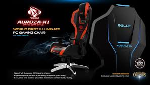 The new season of apex legends is here and with it, our new auroza gaming chair also arrived. E Blue On Twitter Auroza The World S First Illuminating Pc Gaming Chair Is Now Available For Purchase In The E Blue Online Store Https T Co Lnplytv2xj