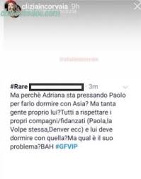 Modella e influencer ecco a voi clizia incorvaia. Grande Fratello Vip 4 Clizia Incorvaia Si Fa Sentire Dalle Proprie Stories Contro Adriana Volpe Rea Di Aver Messo Bocca Sul Posto Letto Di Paolo Ciavarro Chiccose Doc