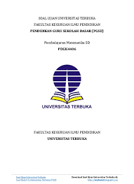 Maybe you would like to learn more about one of these? Soal Ujian Ut Pgsd Pdgk4406