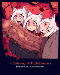 Helltaker cerberus fanart