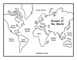 Available in the following map bundles. Continents And Oceans Map Kid Friendly Coloring Page T14 Coloring Pages Distributor