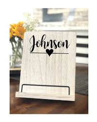 Cookbook Stand Cook Book Holder Kitchen Tablet Stand Personalized Recipe Holder Wooden Cookboo Cook Book Stand Recipe Book Stand Recipe Book Holders