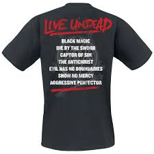 Oyuna giriş yaptığınızda paranıza bakmanız. Live Undead 84 Slayer T Shirt Emp