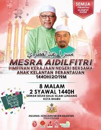 July 21, 2019 by bino 9 comments. Dato Ahmad Yakob Ø¯Ø± ØªÙˆÛŒÛŒØªØ± Semua Perantau Dijemput Hadir Ke Majlis Mesra Aidilfitri Pimpinan Kerajaan Negeri Bersama Anak Kelantan Perantauan Tarikh 02 Syawal 1440h Masa 08 00 Malam Tempat Dewan Besar Balai Islam