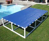 Pool Platform Idea With Mesh Made Of Tough Polypropylene Http Www Polycane Co Nz Products Other Swimmingpoolplatfo Dog Pool Pool Steps Swimming Pool House