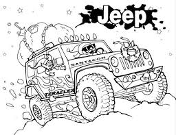 10 Jeep Coloring Pages Printable Monster Coloring Pages Cars Coloring Pages Jeep Art