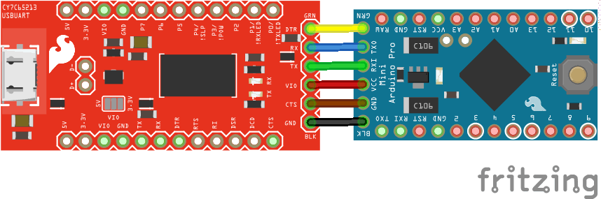 Image result for how to program arduino pro mini"
