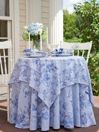 Victorian Rose Tablecloth Linens Kitchen Tablecloths Beautiful Designs By April Cornell Blue White Decor Colorful Table Linens Table Cloth