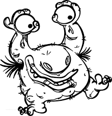 Looney tunes character mens and womens 5 pack ankle socks. Coloring Pages Monster Coloring Pages Lovely Aaahh Real Monsters Episode Monsters Get Real Coloring Page Of Monster Coloring Pages
