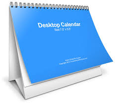 Download Desktop Calendar Mockup Cover Actions Premium Mockup Psd Template