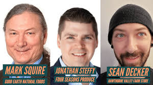 Independent and natural food retailer panel set for organic expo