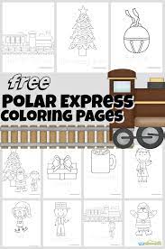 Polar express train printable coloring pages. Polar Express Coloring Pages