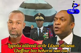 Lapolis arête chofè baz kokorat san ras la, ki se #EdsonArisma, Jodi  vandredi a, anpil moun bat bravo pou lapolis nan latibonit.