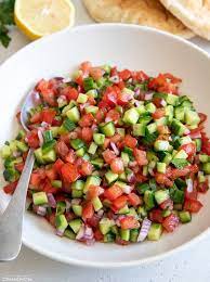 Israeli Salad Recipe Paleo Vegan Low Carb Recipe Salad Recipes Clean Eating Salads Recipes