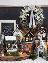 Farmhouse Christmas Village Canada Diy Fynes Designs In 2020 Easy Christmas Diy Christmas Decorations Christmas Crafts