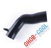 Air Intake Inlet Silicone Hose Black For 12-18 Audi A6 A7 C7 V6 3.0T Cold  Filter