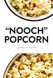 Nooch Nutritional Yeast Popcorn Gimme Some Oven Oven Recipes Healthy Healthy Nutrition Diet Healthy