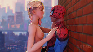 Spider-Gwen x Rivals Peter On the Wall - Spider-Verse Hentai Porn
