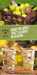 Podávejte na ledu s tonikem a plátkem citronu, aby měl říz a osvěžil. 8 Best Jim Beam Apple Ideas Jim Beam Bourbon Drinks Summer Drinks