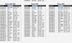 50 Valid Motorcycle Tire Dimensions