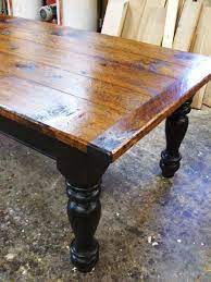 Pin By Mj Ouellet On Home Decoration Diy Kitchen Table Farmhouse Table Black Kitchen Table
