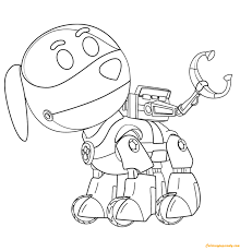 Paw Patrol Robo Dog Coloring Pages Cartoons Coloring Pages Coloring Pages For Kids And Adults