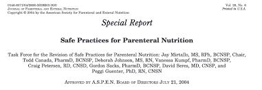 Total parenteral nutrition is nutrition maintained entirely by central intravenous injection or other nongastrointestinal route. Https Cshp Ca Sites Default Files Ontario Conference Presentations Tpn 20basics 20for 20the 20hospital Ralph Pdf